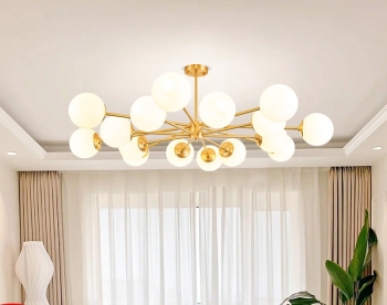 ĐÈN TRÙM TRANG TRÍ PHÒNG KHÁCH 6662A (16 Đèn)