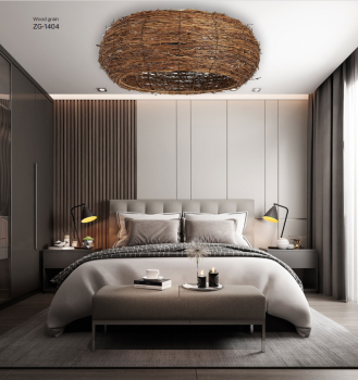 ĐÈN QUẠT TRẦN TRANG TRÍ PHÒNG KHÁCH ZG-1404