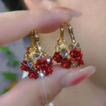 BÔNG TAI ĐINH ĐÁ CAO CẤP PHONG CÁCH HÀN QUỐC